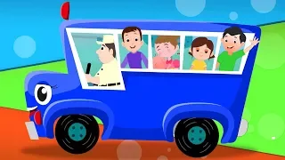 Колеса на автобусе | детские рифмы | песни для детей | Kids Song | Russian Song | Wheels on the Bus