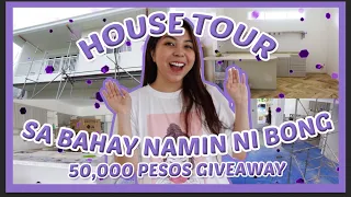 EMPTY HOUSE TOUR + 50,000 PESOS GIVEAWAY!!! | Nicole Caluag