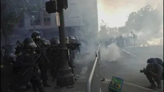 OPD body camera video shows release of tear gas after youth rally