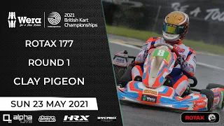 Dan dunks 177 rivals in Clay deluge - Rotax 177 Final for Round 1 from Clay Pigeon