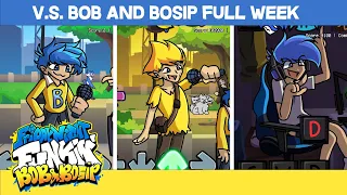 VS Bob and Bosip Full Week | Friday Night Funkin Showcase Mod (Hard)
