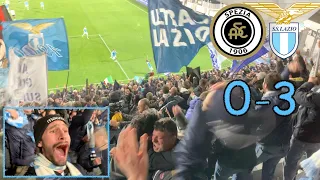 SPEZIA-LAZIO 0-3 | LIVE REACTION dal PICCO | OLIO su TELA!