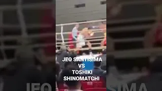 JEO SANTISIMA VS TOSHIKI SHINOMATCHI FULLFIGHT #vframosotv