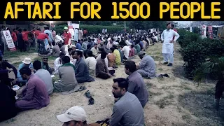 Aftar Drive for 1300+ People | DablewTee | Apex Welfare | Sar E Aam