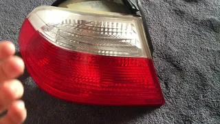 How To Remove BMW E46 Tail Light Side Panel