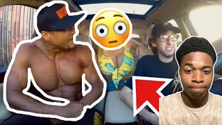 Body Builder Shocked By Rapping Uber Driver! (Reaction) HiRezTV