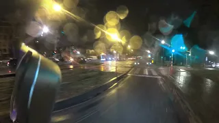 Accident de voiture a vélo, Bruxelles heureusement caméra embarqué GOPRO MAX