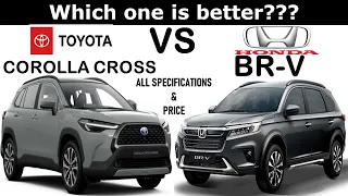 ALL NEW Toyota COROLLA CROSS Vs ALL NEW Honda BR-V | Which one is better ?