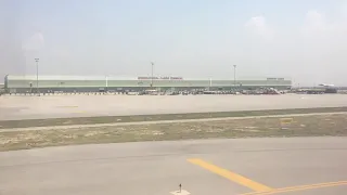 AirBlue flight Taking off from NEW ISLAMABAD INTERNATIONAL AIRPORT