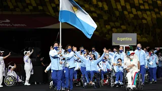 Fiesta argentina en la ceremonia inaugural