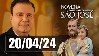 NOVENA DOS FILHOS E FILHAS DE SÃO JOSÉ  | 20/04/24 | Padre Marcio Tadeu