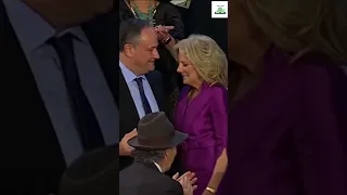 Jill Biden Kisses Doug Emhoff