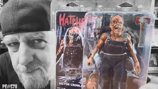 Victor Crowley Neca 8" Retro Cloth Figure Unboxing - An Action Figure with a Belt Sander? PE#578