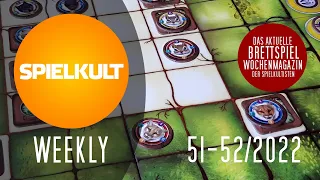 Weekly 51-52/2022 // Brettspiel-Reviews, Spieletreff, Vorschau