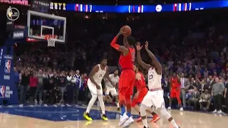 Paul George GAME WINNER, Clutch 4 Point Play! Thunder vs Sixers