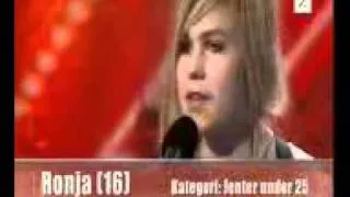 X Factor Norway 2010 [Audition] Ronja - Nobodys Wife