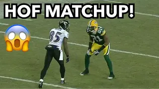 Derrick Mason vs Charles Woodson (2009) WR vs CB