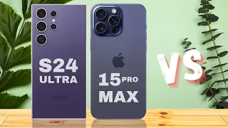 Samsung S24 Ultra vs IPhone 15 Pro Max 🔥 Who Best 🏆
