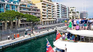 F1 Monaco Grand Prix on Super Yacht