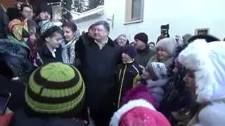 Новости Новоросии Порошенко поёт колядки в Манявском монастыре УКРАИНА НОВОСТИ СЕГОДНЯ