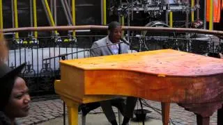LABRINTH in CAMDEN MARKET - "Let It Be" song launch