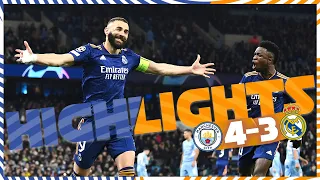 HIGHLIGHTS | Manchester City 4-3 Real Madrid | UEFA Champions League