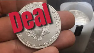 I went to a coin shop in San Antonio Texas! Look at The Deals I found on Silver Eagles!