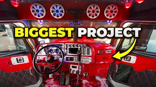 Peterbilt 379 Our Biggest Project Yet😱 | New Sound System🔥& BRAND NEW INTERIOR!!