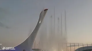 Поющий фонтан в Олимпийском парке Сочи 20200722