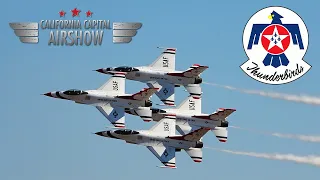 2023 U.S.A.F. Thunderbirds : California Capital Airshow [FULL DEMO]