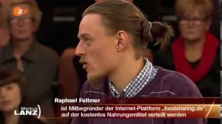 Raphael Fellmer bei Markus Lanz (12.12.13)