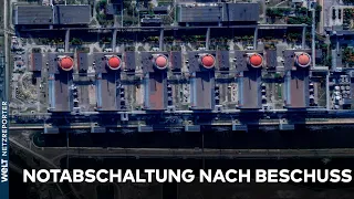 PUTINS KRIEG: Notabschaltung am AKW Saporischschja! Nach Beschuss alle Reaktoren heruntergefahren