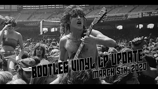 BOOTLEG VINYL LP UPDATE : 3/5/2020 :  AC/DC, IRON MAIDEN, STEVIE RAY VAUGHAN, METALLICA