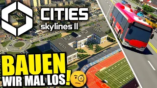 Cities Skylines 2 - Dann BAUEN wir mal los! | #1 | Early Access Gameplay
