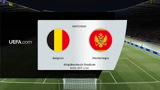 Belgium vs Montenegro | King Baudouin Stadium | International Friendly | PES 2021