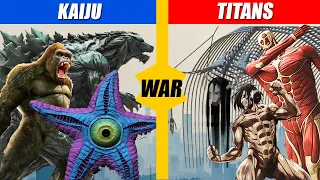 Kaiju vs Titan Turf War | SPORE