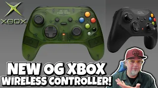 The OG Xbox Is Getting A NEW WIRELESS Controller! The Hunter From Retro Fighters!