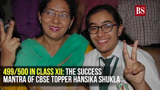 499/500 in Class XII: The success mantra of CBSE topper Hansika Shukla