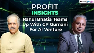 Rahul Bhatia, CP Gurnani Launch AI Firm AIonOS | NDTV Profit