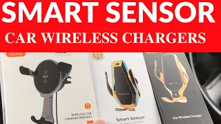 three best smart sensor car wireless chargers you can buy cheap