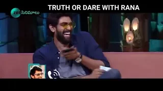 Pradeep Funny TRUTH OR DARE WITH RANA | Baahubali | KTUC | Zee Cinemalu