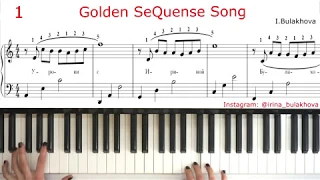 GoLden SeQuence SONG Sheet music Very beautiful piano music BEST Очень красивая музыка на  пианино