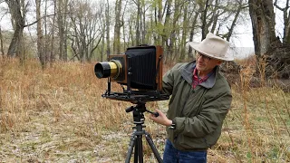 Using a 100 year old brass lens on my 8x10 camera.