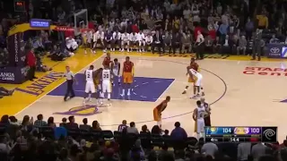 Kobe Hits threes on Paul George huge shots