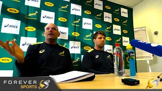 Springboks shut down journalist over Rassie Erasmus question