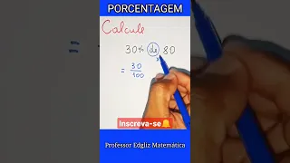 💣 30% DE 80 ?? CÁLCULO DE PORCENTAGEM