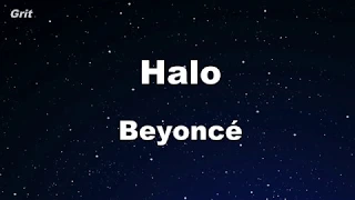 Halo - Beyoncé Karaoke 【No Guide Melody】 Instrumental