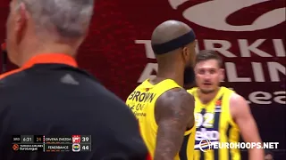 Crvena Zvezda mts Belgrade-Fenerbahce Beko Istanbul 71-73:Lorenzo Brown(13 points w/the game winner)