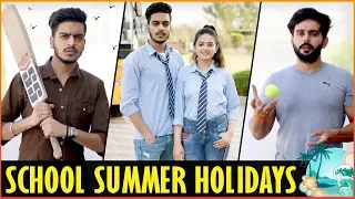 SCHOOL STUDENTS IN SUMMER HOLIDAYS || Rachit Rojha