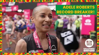 Adele Roberts - The fastest woman to run London Marathon with stoma bag ❤️